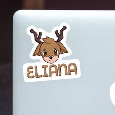 Autocollant Eliana Cerf Notebook Autocollant Eliana Cerf Gift package Image