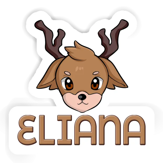 Autocollant Eliana Cerf Notebook Autocollant Eliana Cerf Notebook Image