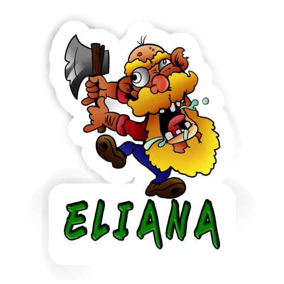 Bûcheron Autocollant Eliana Bûcheron Autocollant Eliana Image