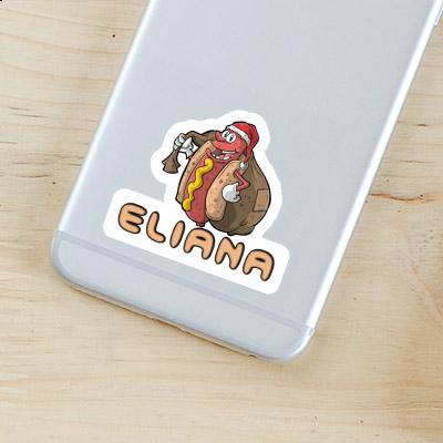 Eliana Aufkleber Weihnachts-Hotdog Notebook Eliana Aufkleber Weihnachts-Hotdog Notebook Image