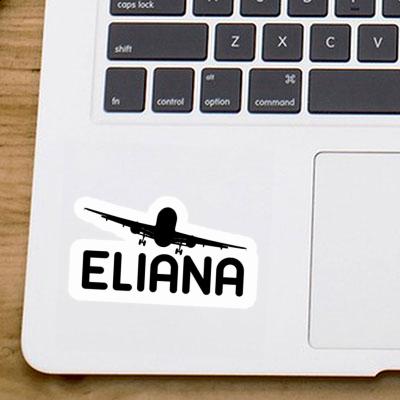 Autocollant Avion Eliana Notebook Autocollant Avion Eliana Notebook Image