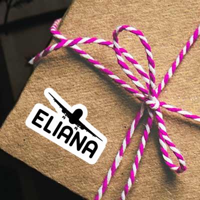 Eliana Sticker Airplane Notebook Eliana Sticker Airplane Notebook Image