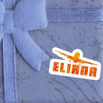 Autocollant Avion Eliana Notebook Autocollant Avion Eliana Notebook Image