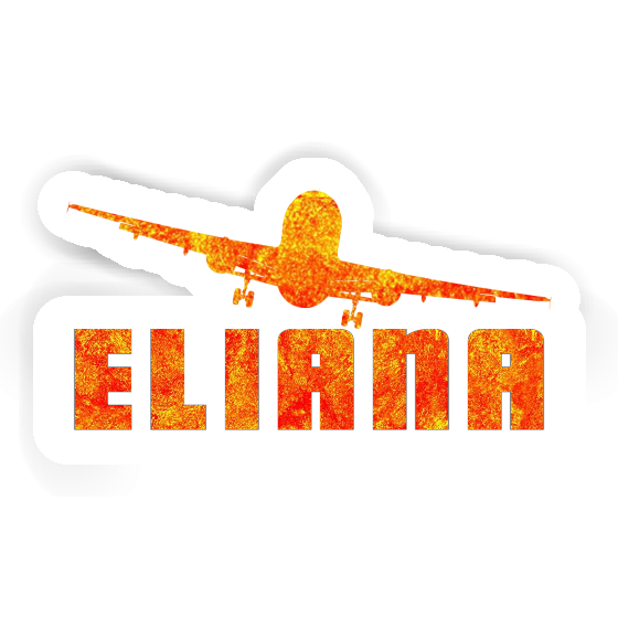 Autocollant Avion Eliana Laptop Autocollant Avion Eliana Laptop Image