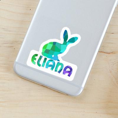 Eliana Autocollant Lapin Laptop Image
