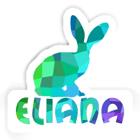 Eliana Autocollant Lapin Notebook Image
