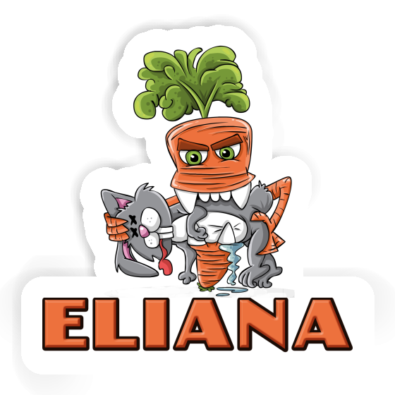 Carotte monstre Autocollant Eliana Notebook Carotte monstre Autocollant Eliana Gift package Image