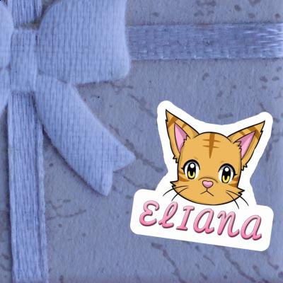 Katze Aufkleber Eliana Laptop Katze Aufkleber Eliana Laptop Image
