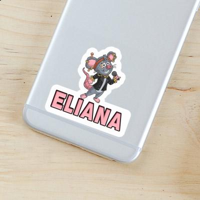 Autocollant Eliana Chanteuse Laptop Autocollant Eliana Chanteuse Laptop Image