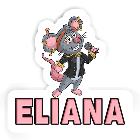 Autocollant Eliana Chanteuse Autocollant Eliana Chanteuse Image