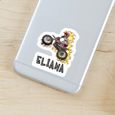 Eliana Autocollant Dirt Biker Image