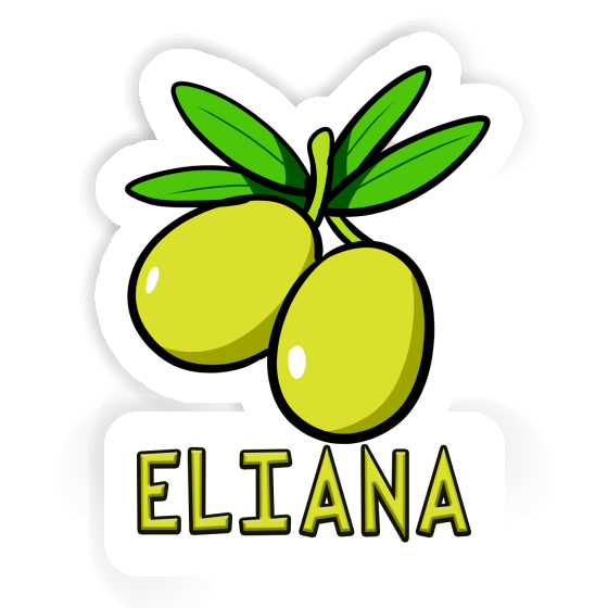 Autocollant Eliana Olive Laptop Autocollant Eliana Olive Laptop Image