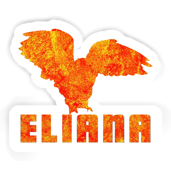Aufkleber Eule Eliana Aufkleber Eule Eliana Image