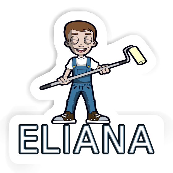 Sticker Eliana Painter Notebook Sticker Eliana Painter Gift package Image