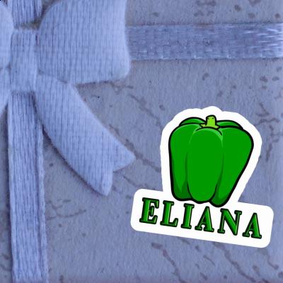 Eliana Autocollant Poivron Image