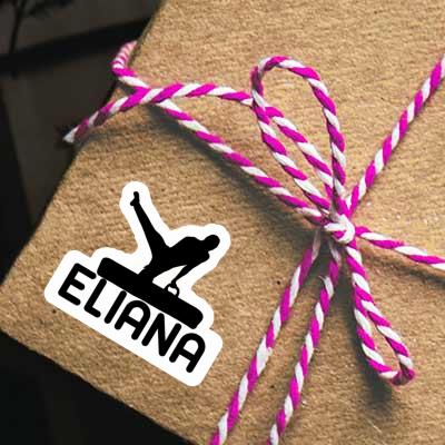 Eliana Sticker Gymnast Notebook Eliana Sticker Gymnast Notebook Image