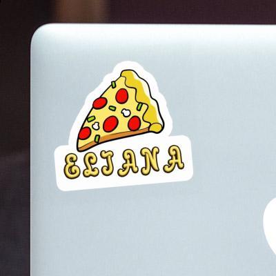 Sticker Pizza Eliana Notebook Sticker Pizza Eliana Gift package Image