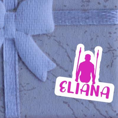 Eliana Sticker Ring gymnast Notebook Eliana Sticker Ring gymnast Notebook Image