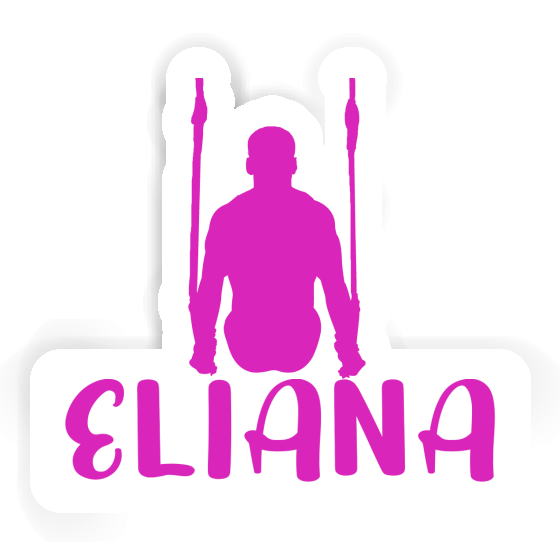 Eliana Sticker Ring gymnast Laptop Eliana Sticker Ring gymnast Laptop Image
