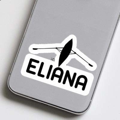 Eliana Autocollant Bateau à rames Eliana Autocollant Bateau à rames Image