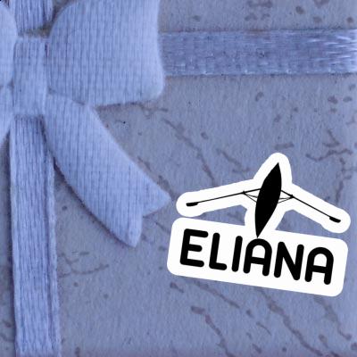 Eliana Autocollant Bateau à rames Notebook Eliana Autocollant Bateau à rames Gift package Image