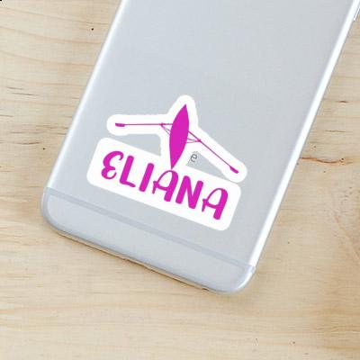 Eliana Autocollant Bateau à rames Notebook Eliana Autocollant Bateau à rames Gift package Image