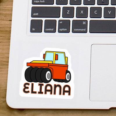 Autocollant Rouleau à pneus Eliana Laptop Autocollant Rouleau à pneus Eliana Laptop Image