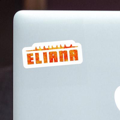 Eliana Autocollant Bateau à rames Laptop Eliana Autocollant Bateau à rames Laptop Image