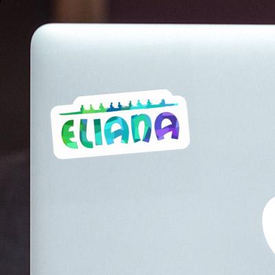 Autocollant Eliana Bateau à rames Notebook Autocollant Eliana Bateau à rames Gift package Image