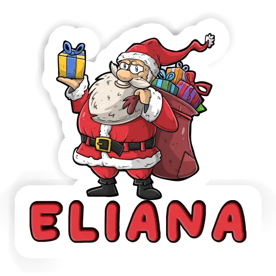 Eliana Sticker Weihnachtsmann Notebook Eliana Sticker Weihnachtsmann Gift package Image