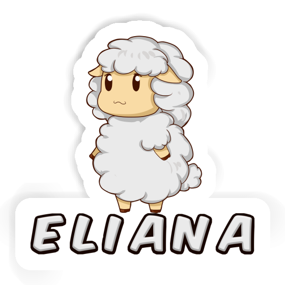Eliana Sticker Sheep Notebook Eliana Sticker Sheep Gift package Image
