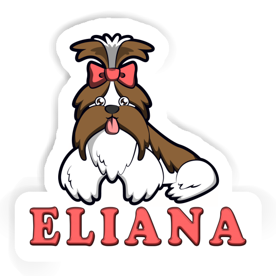 Shih Tzu Sticker Eliana Notebook Shih Tzu Sticker Eliana Gift package Image