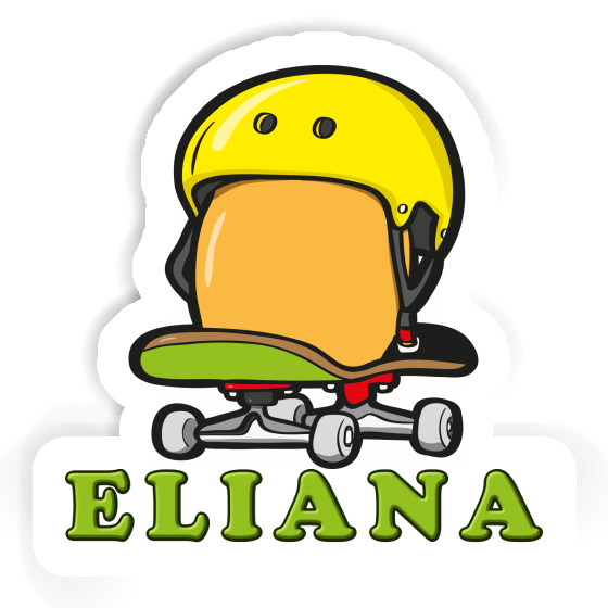 Aufkleber Skateboard-Ei Eliana Notebook Aufkleber Skateboard-Ei Eliana Gift package Image