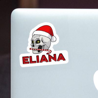 Crâne de Noël Autocollant Eliana Notebook Crâne de Noël Autocollant Eliana Gift package Image