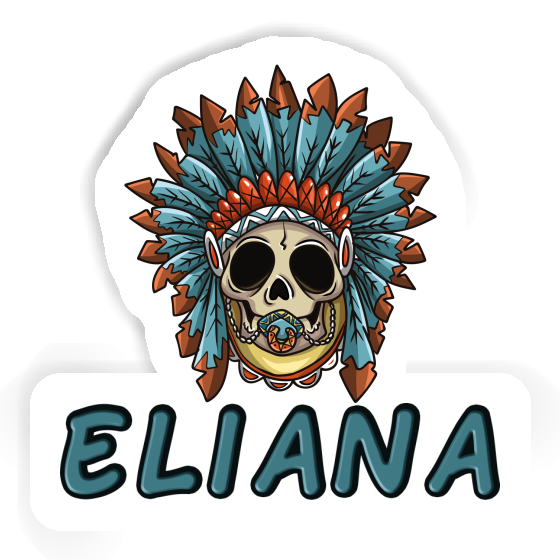 Sticker Eliana Baby-Skull Notebook Sticker Eliana Baby-Skull Gift package Image