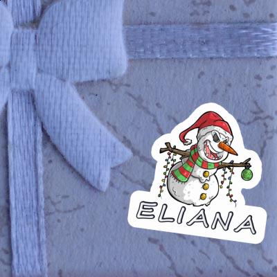 Sticker Bad Snowman Eliana Sticker Bad Snowman Eliana Image