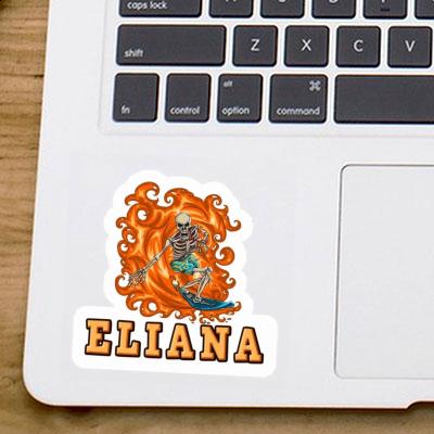 Eliana Autocollant Surfeur Image