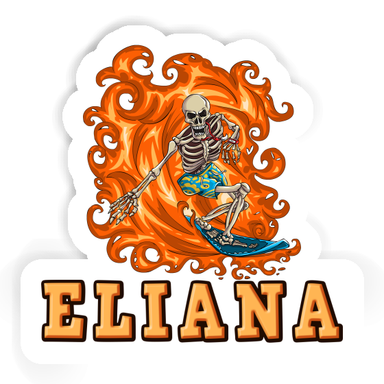 Surfer Sticker Eliana Notebook Surfer Sticker Eliana Gift package Image