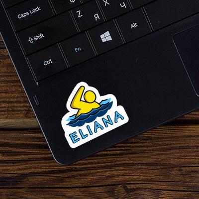 Autocollant Eliana Flotteur Laptop Image