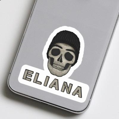 Autocollant Tête de mort Eliana Notebook Autocollant Tête de mort Eliana Gift package Image