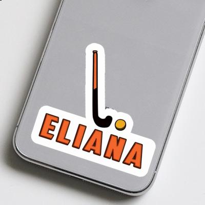 Sticker Eliana Floorball Stick Gift package Image