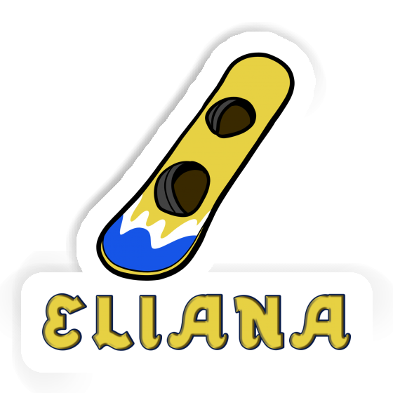 Eliana Autocollant Wakeboard Notebook Eliana Autocollant Wakeboard Gift package Image