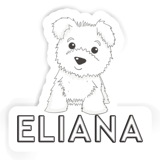 Autocollant Westie Eliana Notebook Image