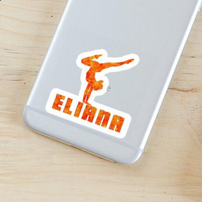 Eliana Sticker Yoga Woman Eliana Sticker Yoga Woman Image