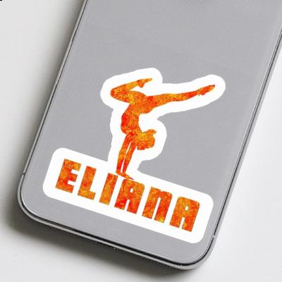 Sticker Yoga-Frau Eliana Laptop Sticker Yoga-Frau Eliana Laptop Image