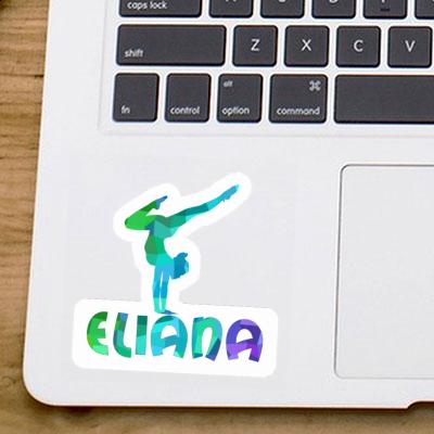Yoga Woman Sticker Eliana Gift package Image