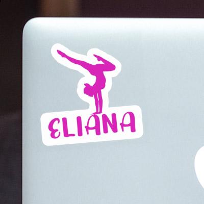 Eliana Autocollant Femme de yoga Notebook Image