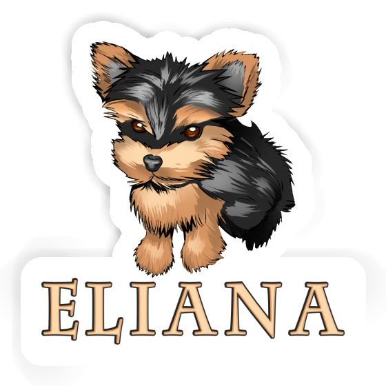 Aufkleber Yorkie Eliana Notebook Aufkleber Yorkie Eliana Gift package Image