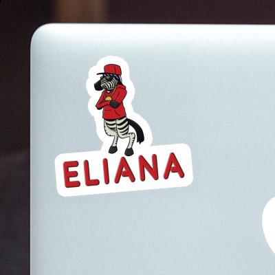 Aufkleber Eliana Zebra Aufkleber Eliana Zebra Image