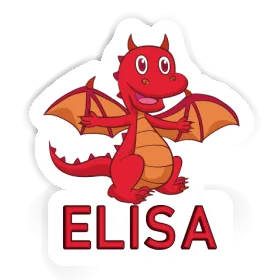 Sticker Elisa Baby Dragon Image